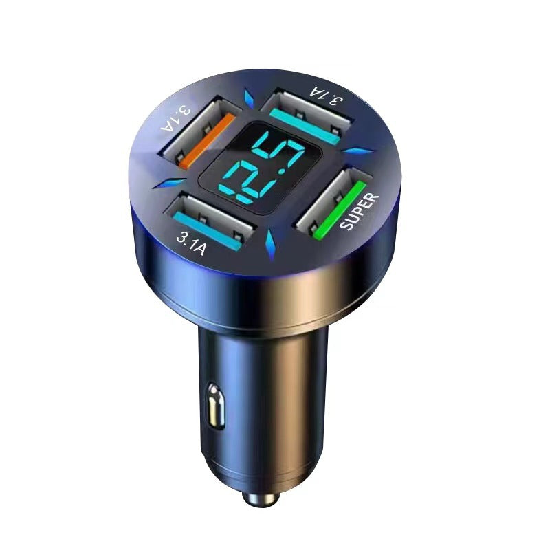 4-port quick charge car adapter