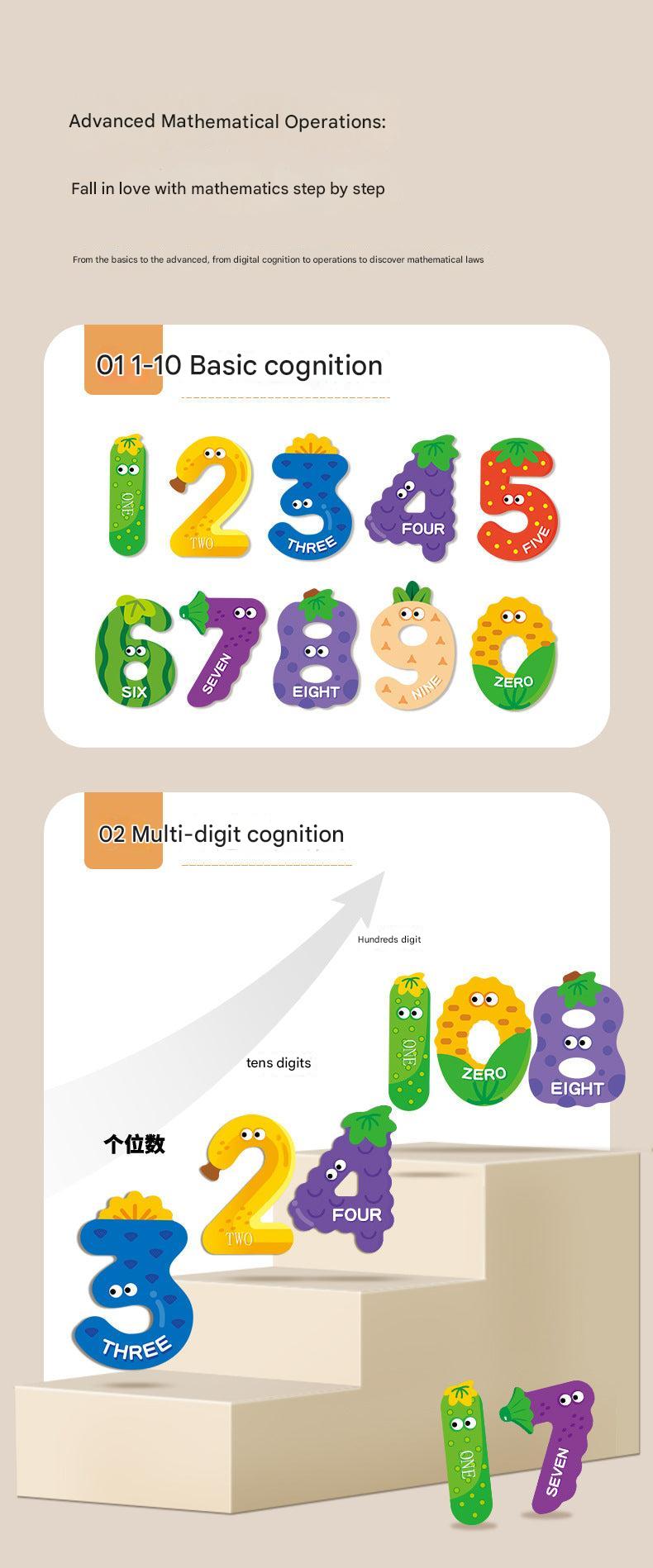 magnetic learning puzzle