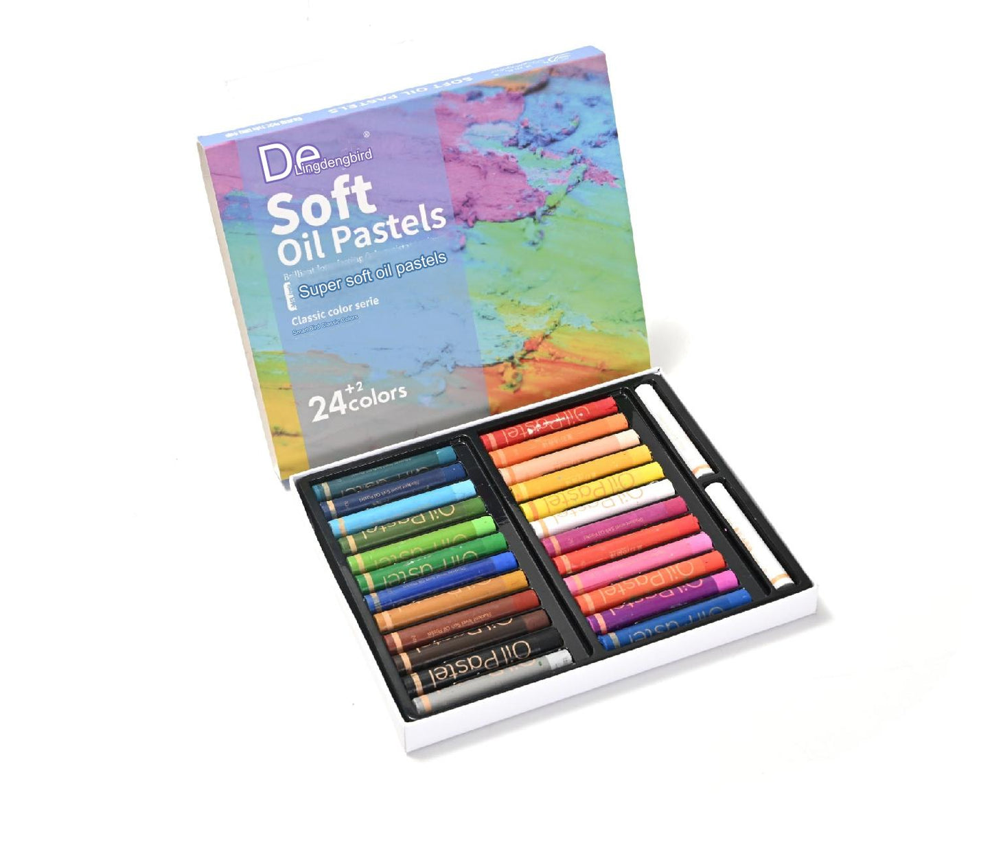 Vibrant 36-Color Oil Pastels Set - Premium Soft Oil Paint Crayons for Artists and Kids