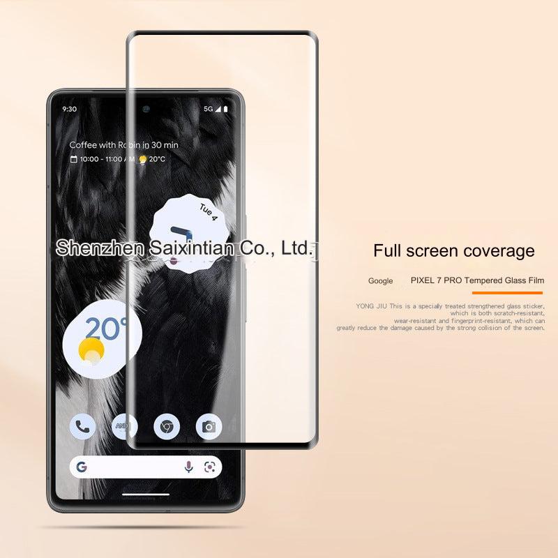 Ultimate Curved 3D Tempered Glass Screen Protector for Google Pixel 7 Pro