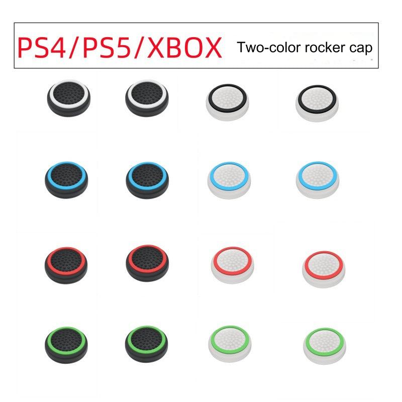 Universal Silicone Thumbstick Caps for PS4, PS5 & Xbox Controllers - Glow in the Dark, Multi-Color Options