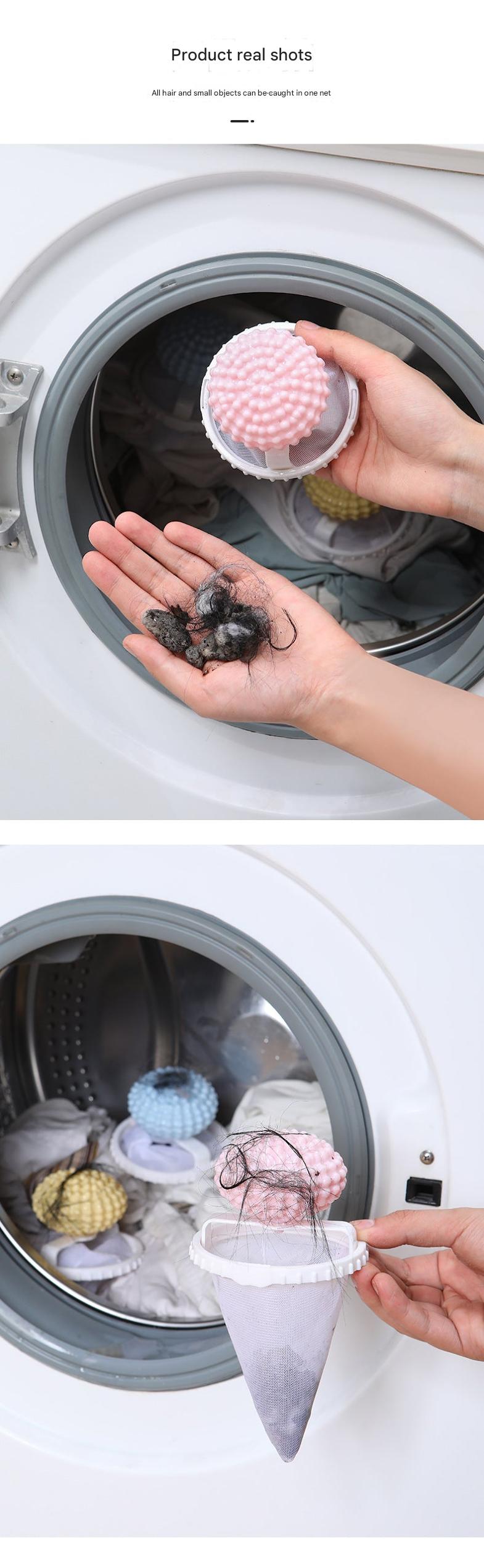 Laundry washer filter bag in vibrant colors