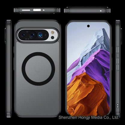 Magnetic TPU & PC Slim Case for Google Pixel 8 & Pixel 9 Series - Shockproof & Stylish Protection