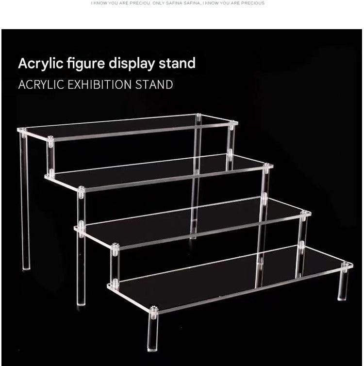 Retail acrylic display full setup