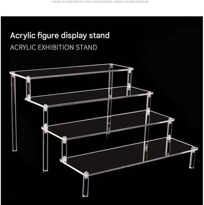 Retail acrylic display full setup