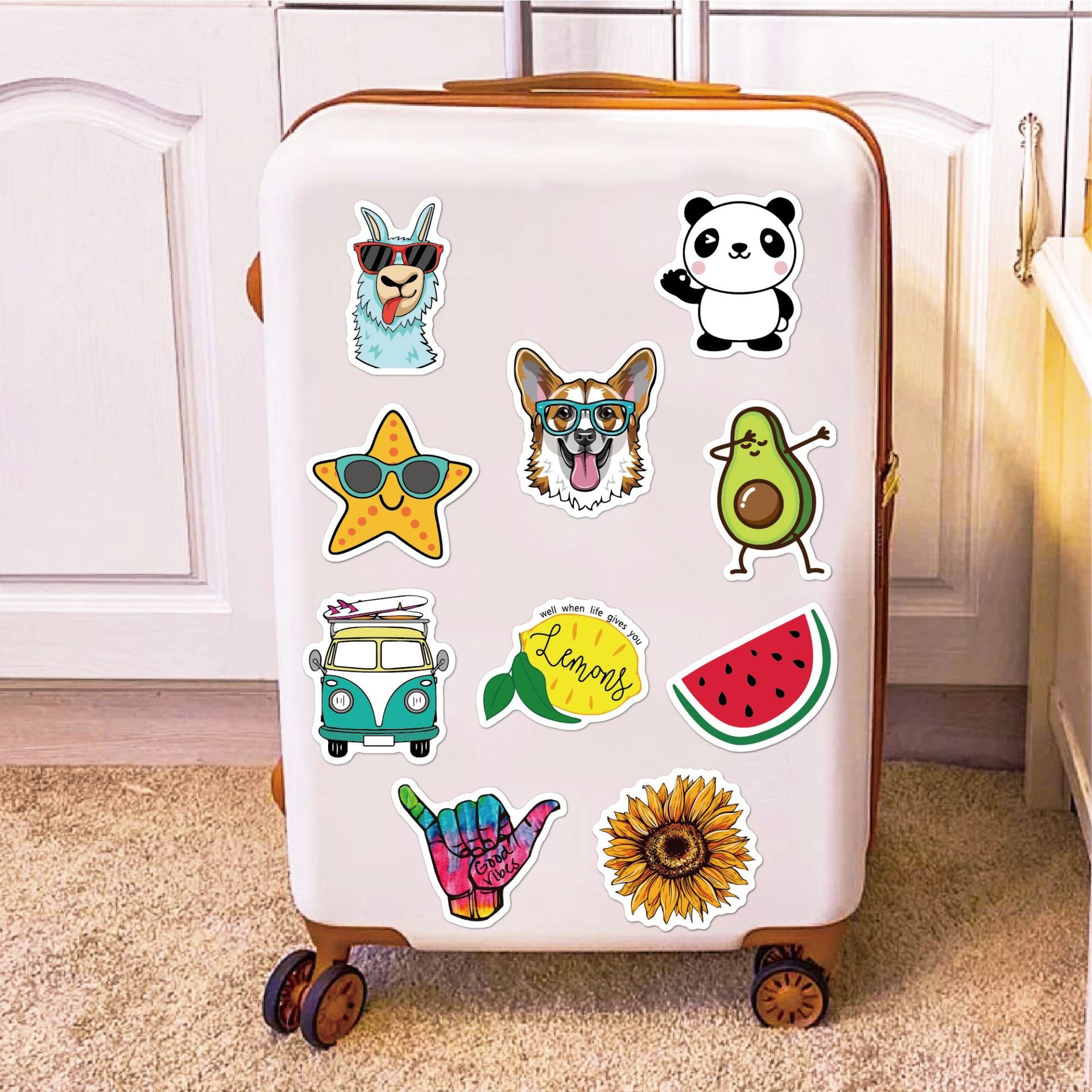 luggage decals