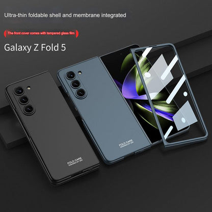 Ultra-Slim Samsung Galaxy Fold 5 Case - Creative Drop Protection, Frosted Hard Shell for Business & Casual Use