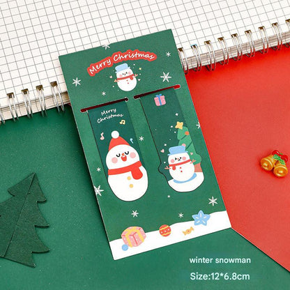 solo package magnetic bookmarks Christmas gifts