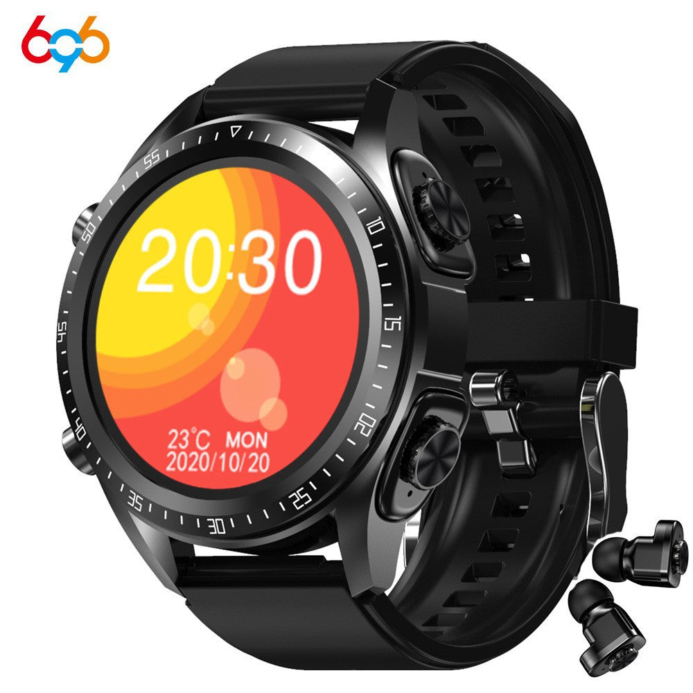 Smartwatch on wrist during exercise