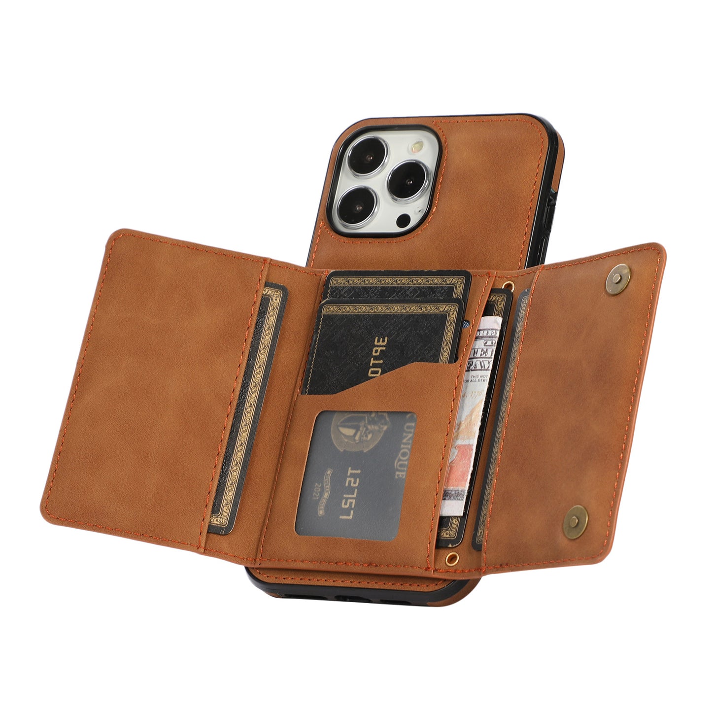 protective leather wallet