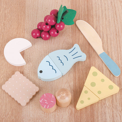 creative play kitchen food combo set for toddlers