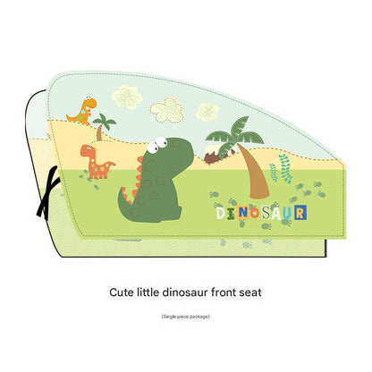 space exploration themed car window sunshade kid-friendly