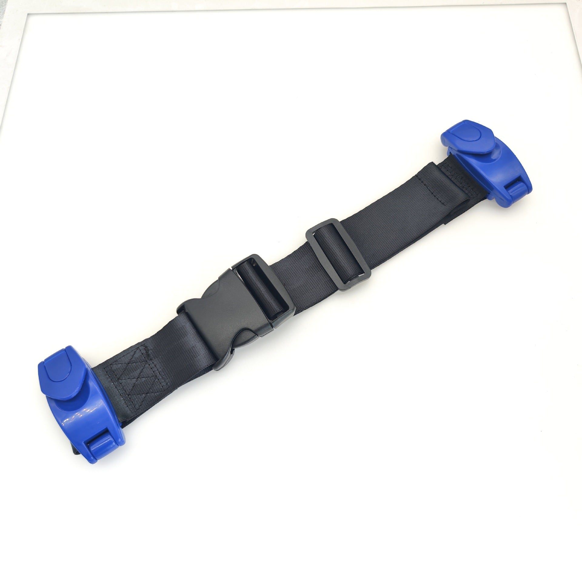 car safety belt positioner glacier blue