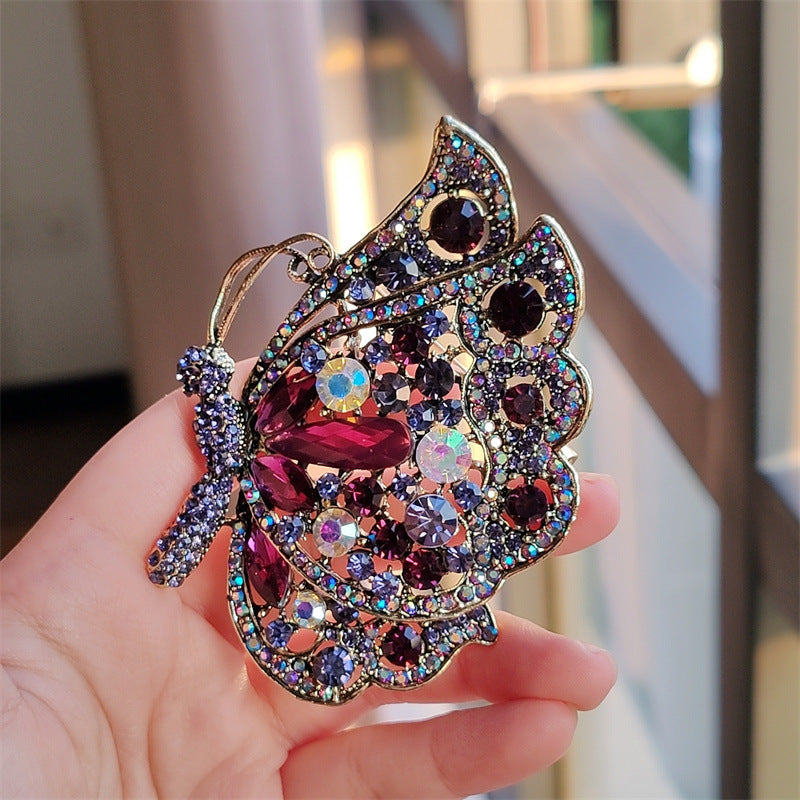 durable alloy butterfly accessory pin