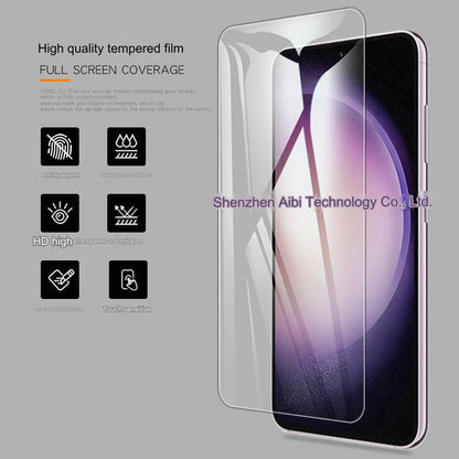 Samsung Galaxy S24 Plus Tempered Glass Screen Protector – Ultra-Clear, Anti-Fingerprint, Full Coverage