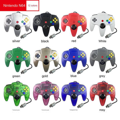 N64 Wired Game Controller for Nintendo 64 - Multi-Color Options Available