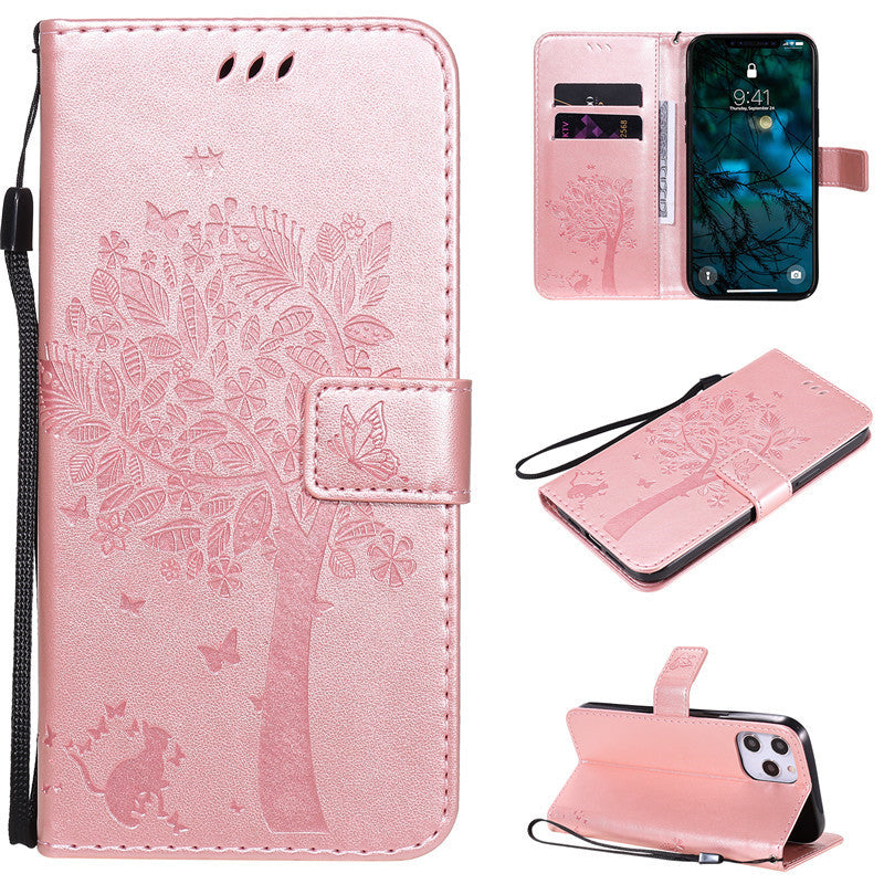 Premium PU Leather Phone Case for iPhone and Samsung Models - Stylish, Durable & Shockproof