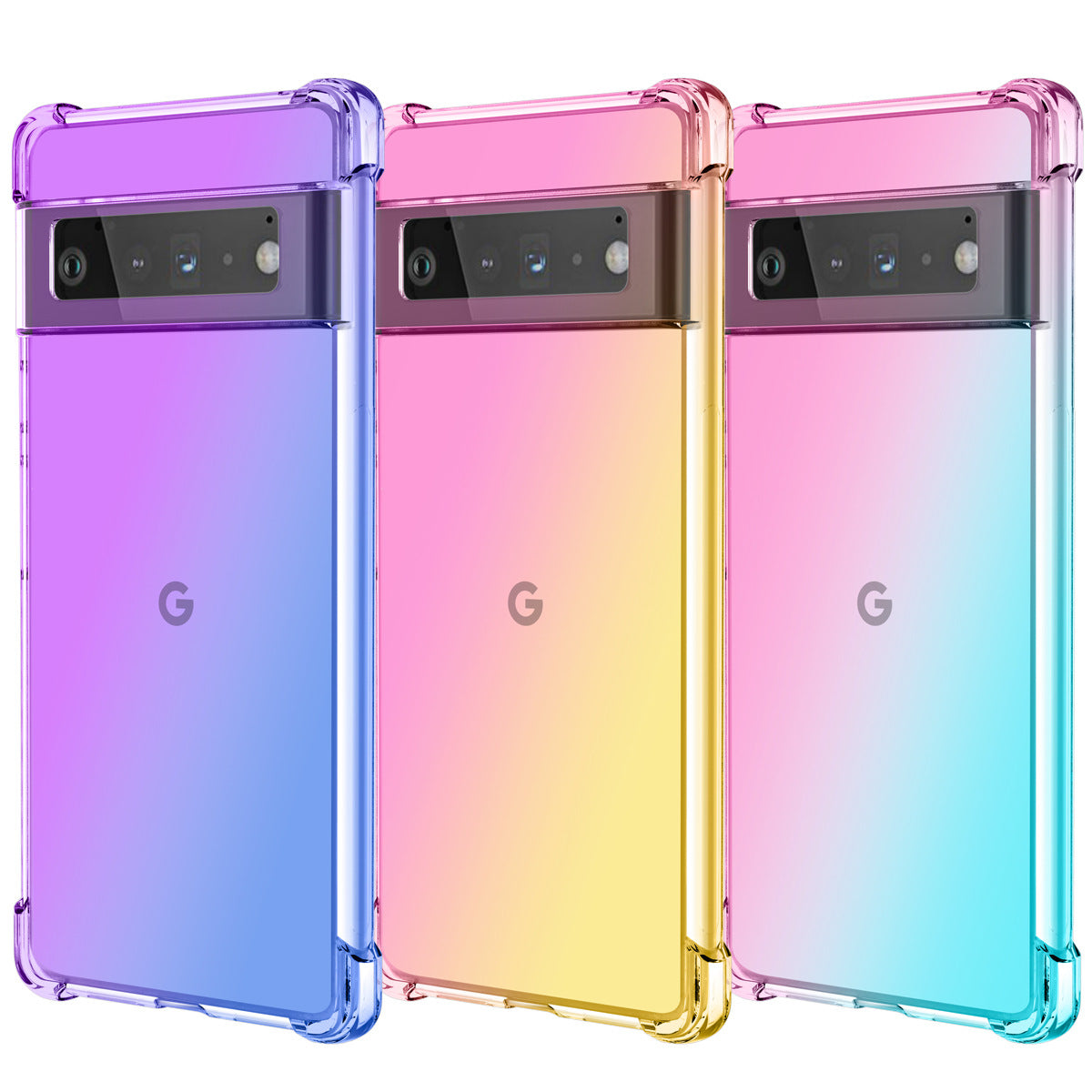 Google Pixel 9 Pro Slim Shockproof Case – TPU Gradient Protection for Pixel 9 and Pixel 9 XL