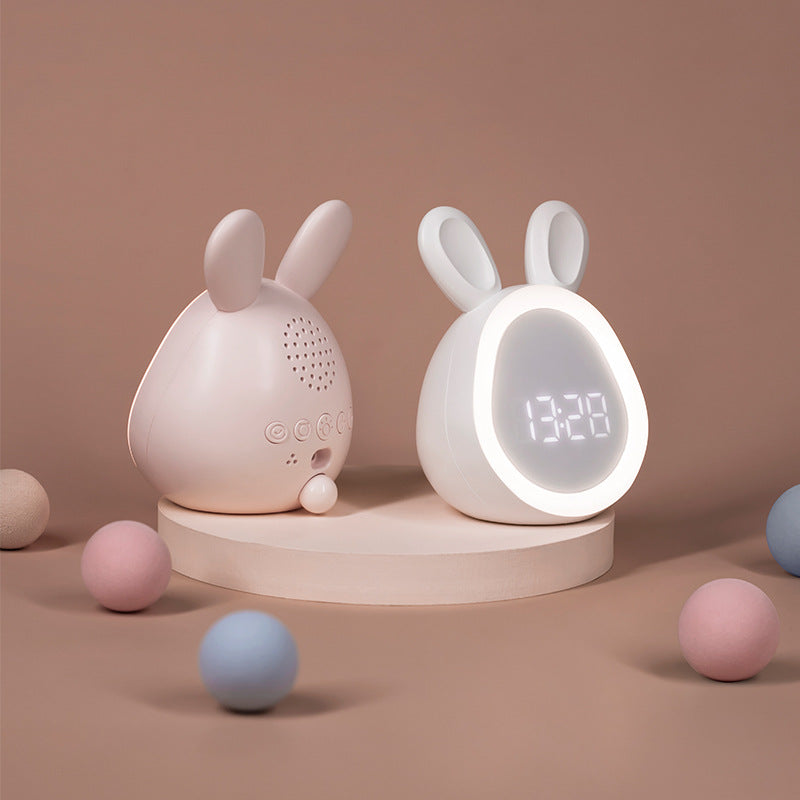 White Rabbit Alarm Clock with Night Light