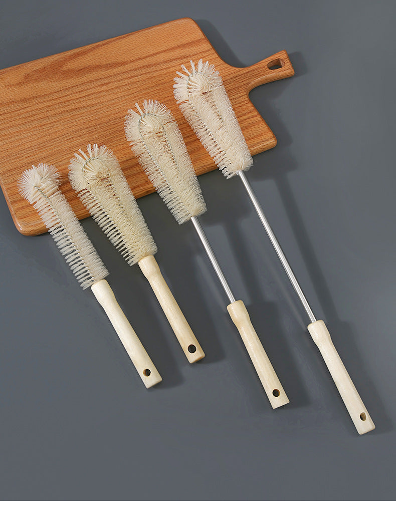 eco-friendly wooden cleaning brush
