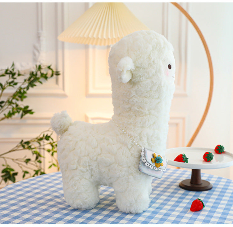 children toy alpaca