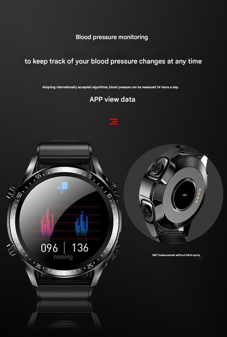 Smartwatch on wrist during exercise