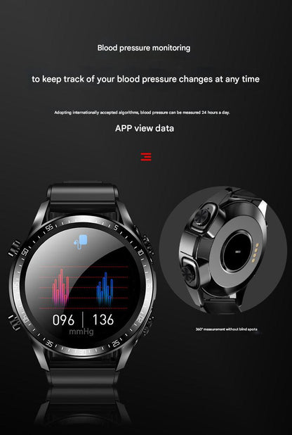 Smartwatch on wrist during exercise