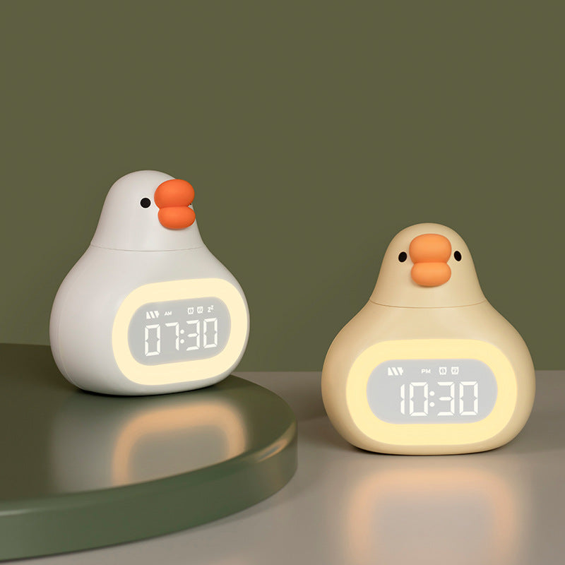 child-friendly night light alarm clock