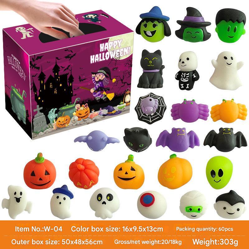 Pumpkin shaped candy jars halloween kids