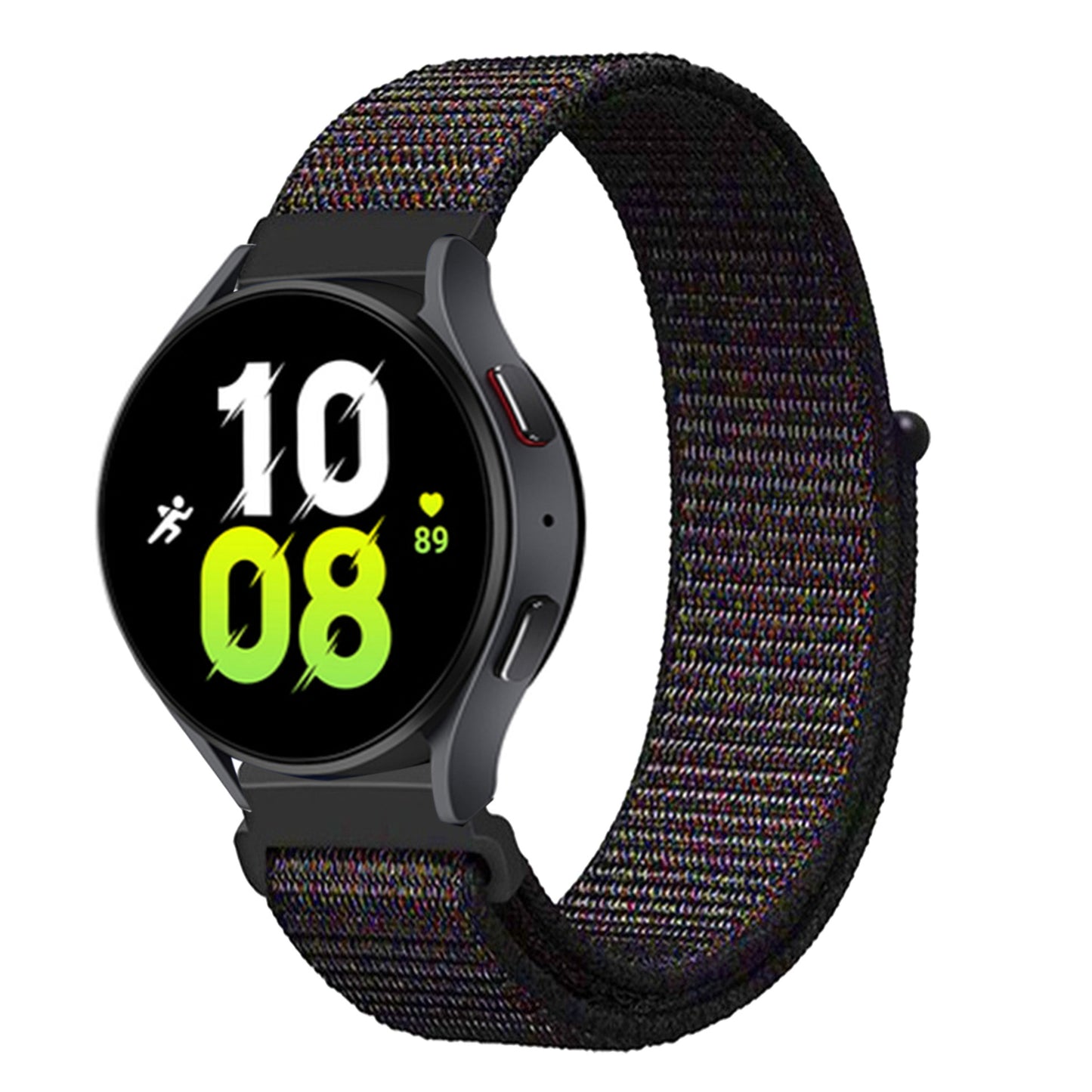 High-Quality 20/22mm Nylon Sport Watch Bands for Huawei GT4 & Samsung Galaxy Watch | Hook and Loop Design