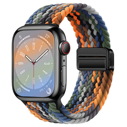 Stylish Nylon Woven Magnetic Apple Watch Band - Compatible with All Series