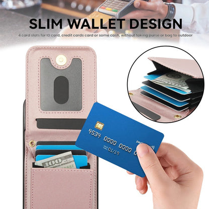 Luxury Crossbody Phone Case for iPhone and Samsung - Stylish PU Leather with Card Holder and Strap