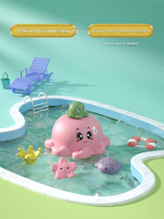 Pink Octopus with 4 Accessories 190g (Pack of 3)