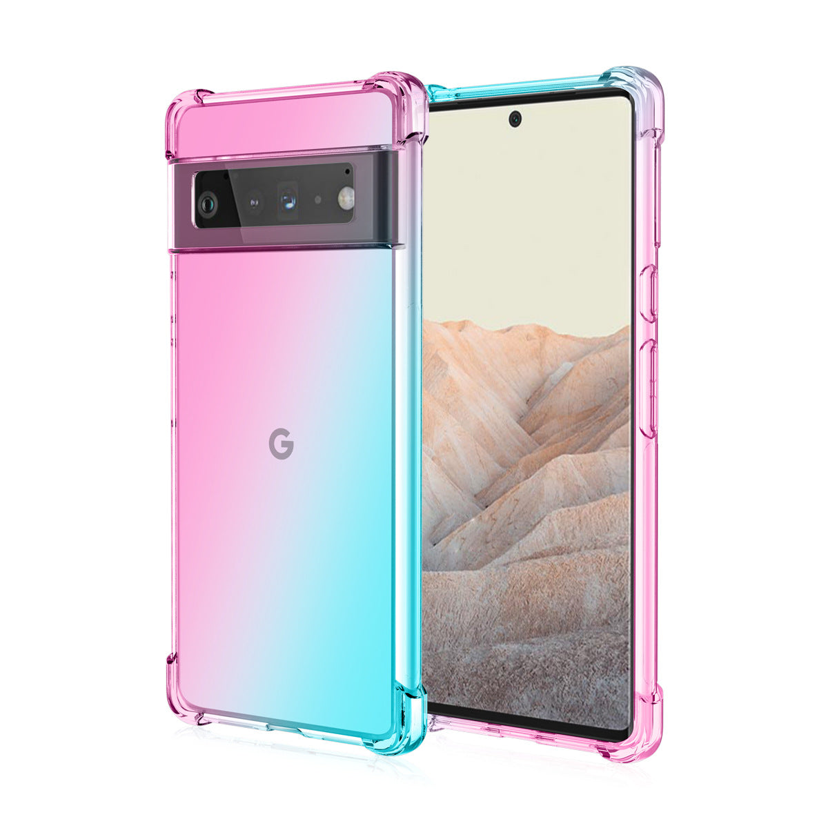 Google Pixel 9 Pro Slim Shockproof Case – TPU Gradient Protection for Pixel 9 and Pixel 9 XL