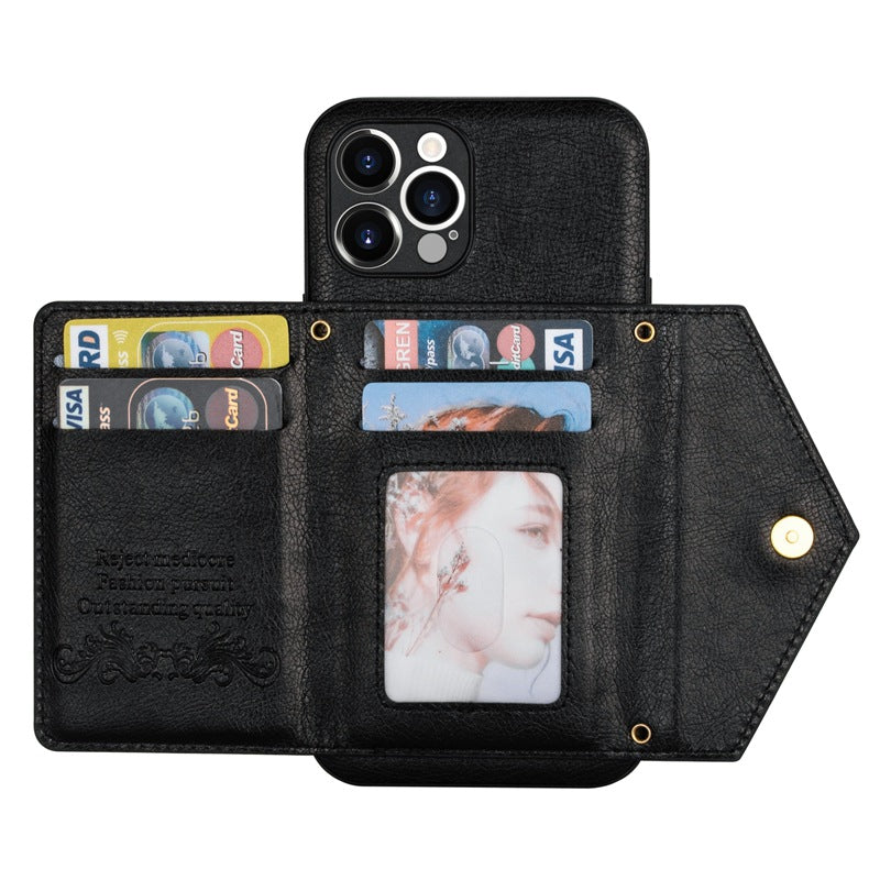 elegant PU leather wallet case