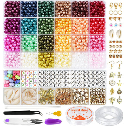 bohemian bead kit colorful