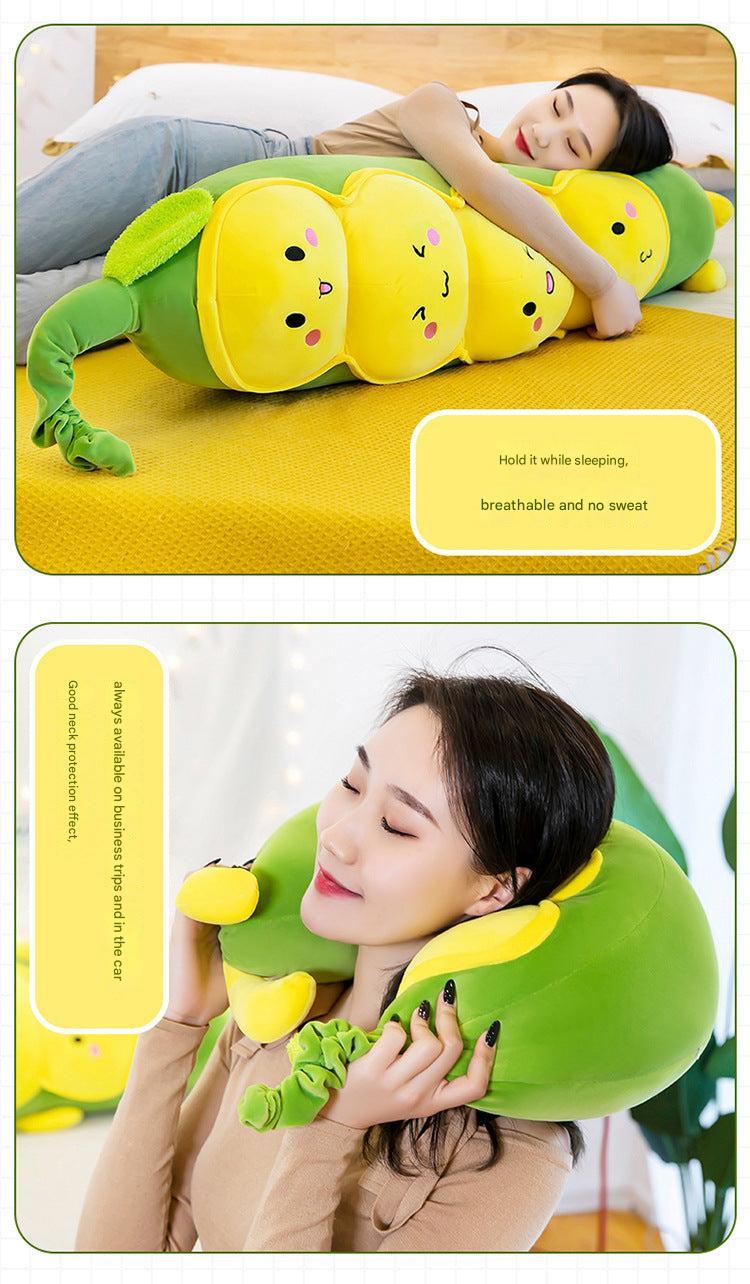 child friendly caterpillar soft toy smiling