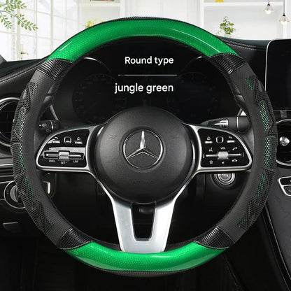 silicone carbon fiber steering wheel cover