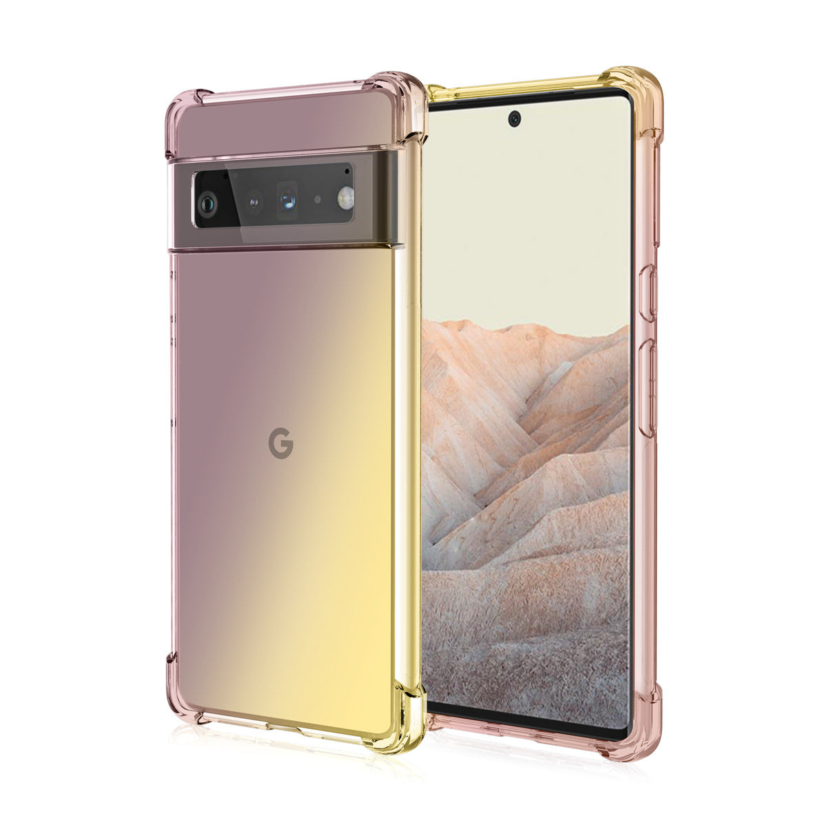 Google Pixel 9 Pro Slim Shockproof Case – TPU Gradient Protection for Pixel 9 and Pixel 9 XL