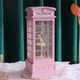 Telephone Booth Ballet Dancer with Green Skirt (Rotating) (Pack of 2)