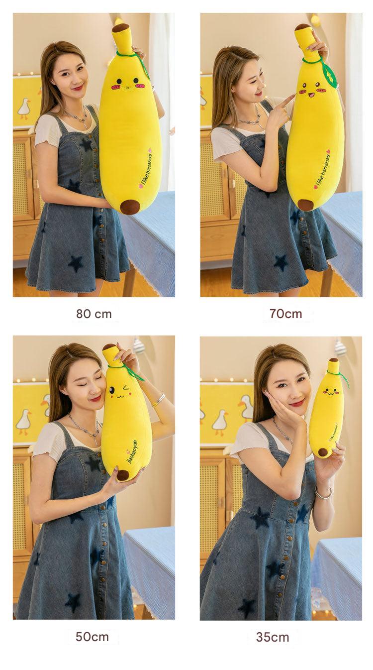 soft banana plush toy