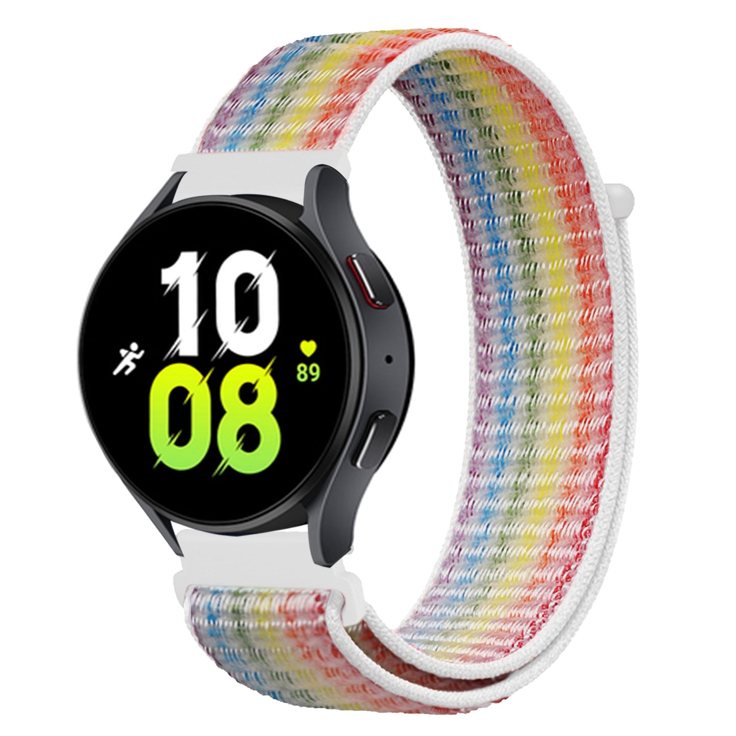 High-Quality 20/22mm Nylon Sport Watch Bands for Huawei GT4 & Samsung Galaxy Watch | Hook and Loop Design