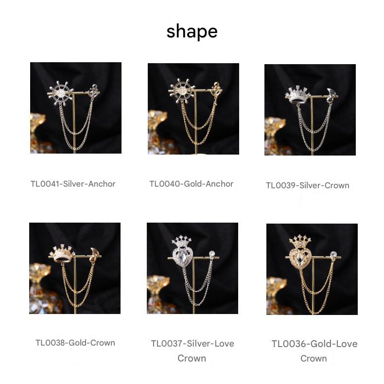 Vintage Baroque Rhinestone Necklace - Image 1