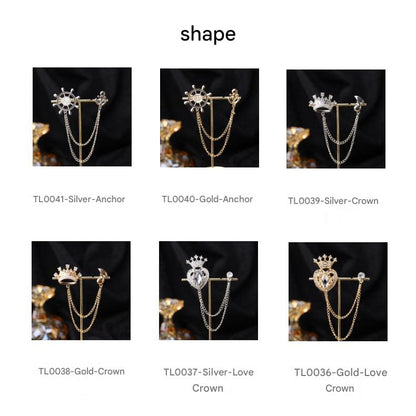 Vintage Baroque Rhinestone Necklace - Image 1