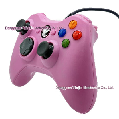 Eyierjia Wired Gaming Controller for PC, Xbox 360, PS3 - Vibrant Colors & Ergonomic Design