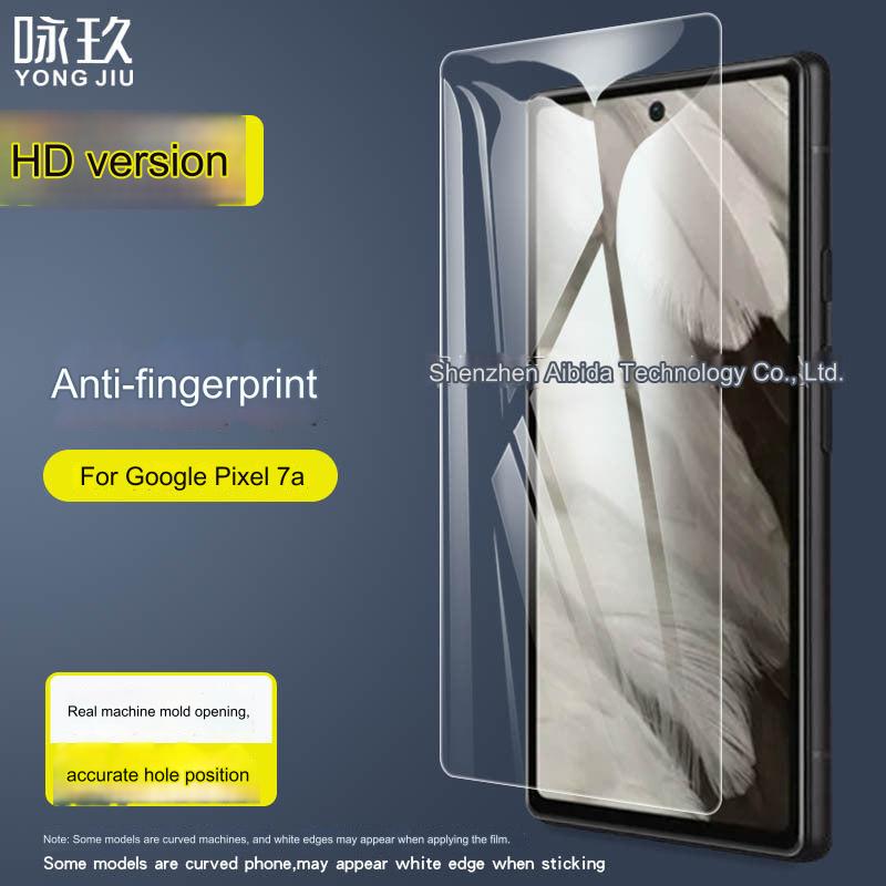 Premium Tempered Glass Screen Protector for Google Pixel 7a - Anti-Fingerprint & HD Clarity