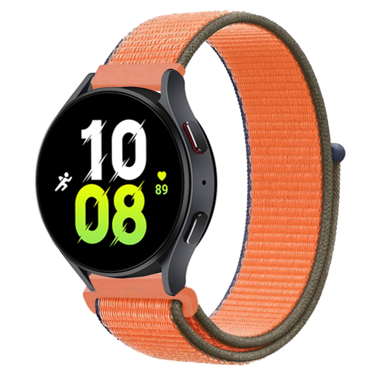 High-Quality 20/22mm Nylon Sport Watch Bands for Huawei GT4 & Samsung Galaxy Watch | Hook and Loop Design