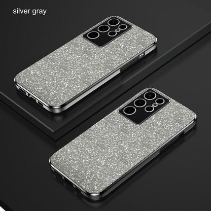 Stylish Samsung Galaxy Protective Case - TPU Electroplated Shockproof Cover for S24, S23, A Series - Available in Multiple Colors