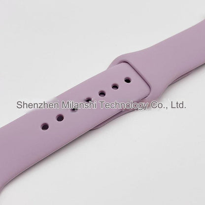 Premium Silicone Sports Watch Band for Apple Watch Series 4-9, SE, and Ultra 2 - Stylish, Durable, and Comfortable Replacement Straps