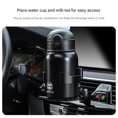 black vent mount car cup holder